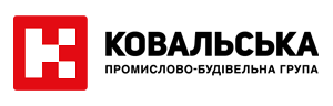 Логотип компанії "Ковальська" Промислово будівельна група